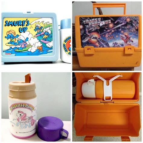 metal lunch box 80s|plastic lunch box 80s.